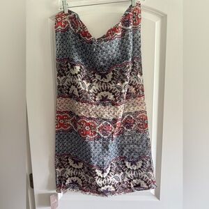 NWT J. Jill Floral Paisley Infinity Scarf, approx 20x32